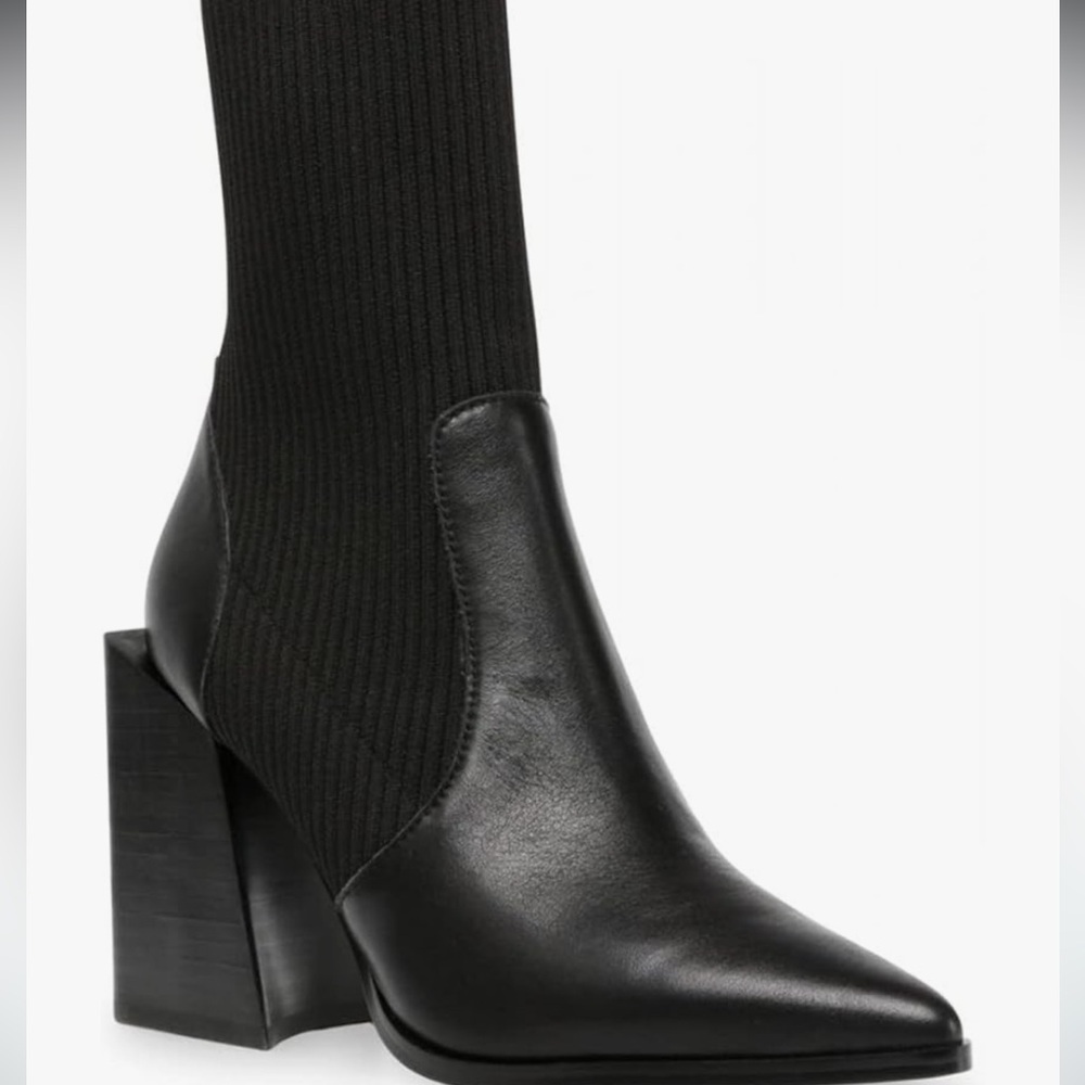 Black Steve Madden Heeled Boots